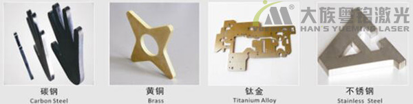 光纤激光切割装备适用质料